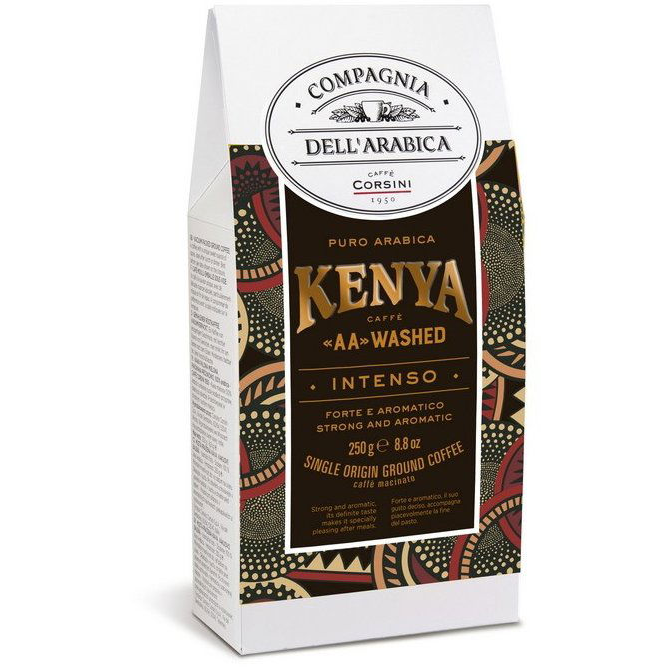 Corsini Kenya "AA" Washed, őrölt, 250 g (8001684025602)
