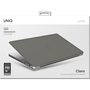 Калъф UNIQ Claro за Apple MacBook Pro 14 2021, опушено матиран, сив