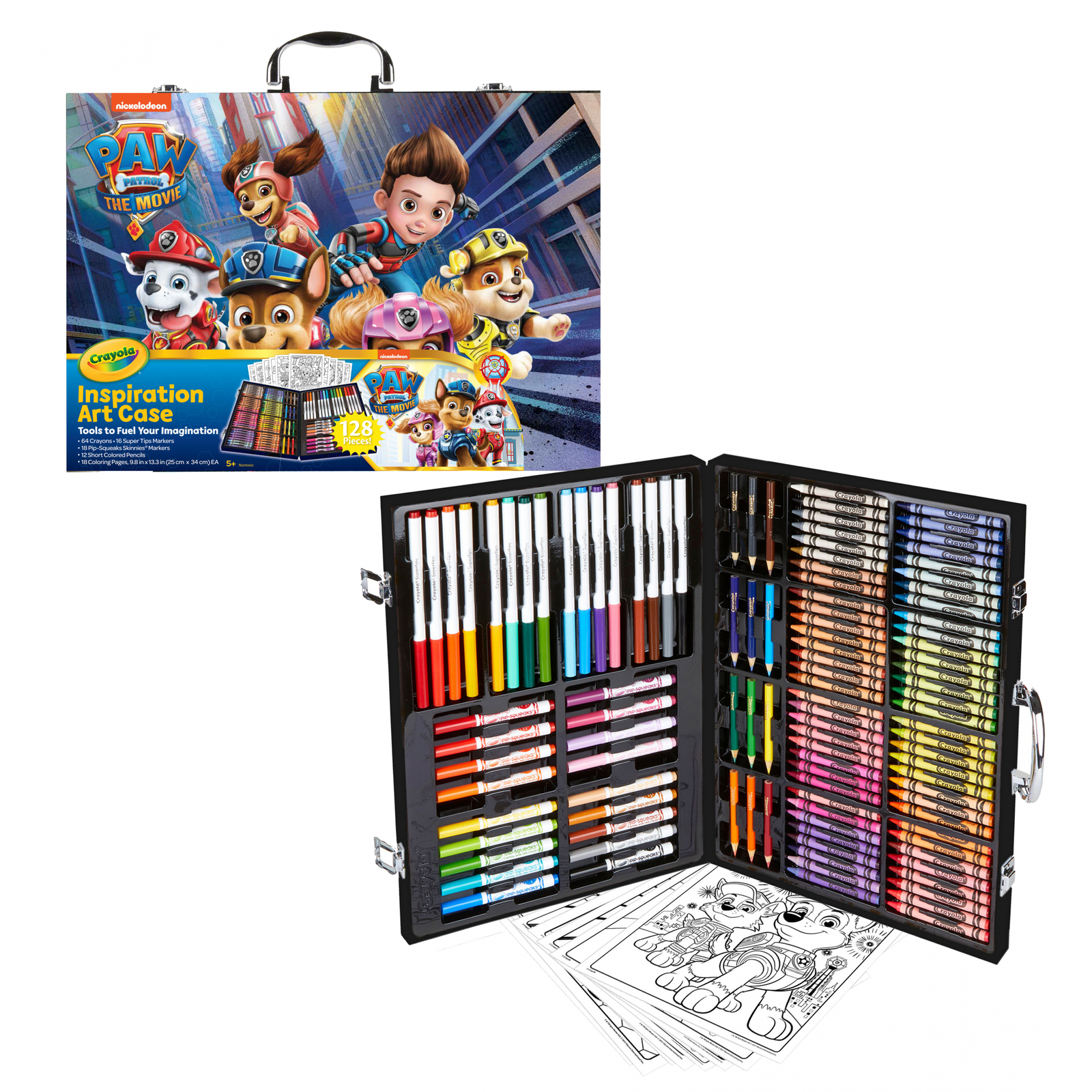 Crayola: Mancs őrjárat 128 darabos rajzkészlet (1184)