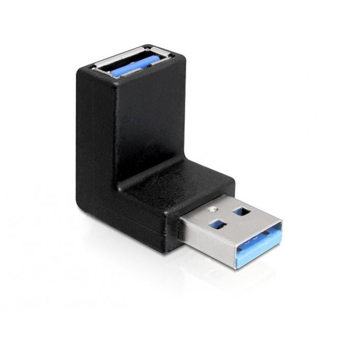 Delock DL65339 USB 3.0 apa-anya függőlegesen 90°-ban forgatott adapter (DL65339)