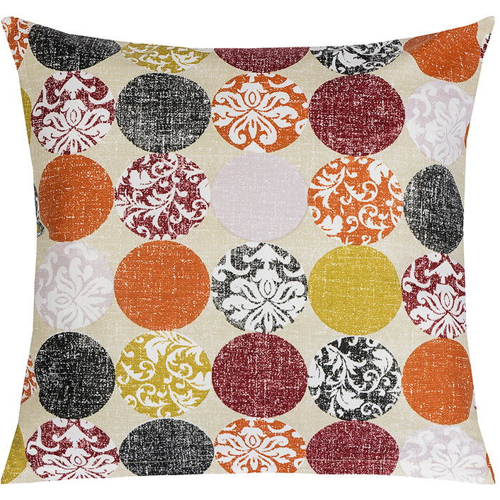 BELLATEX párnahuzat BERTA, 45 × 45 cm 55/611, színes golyócskák (13012)
