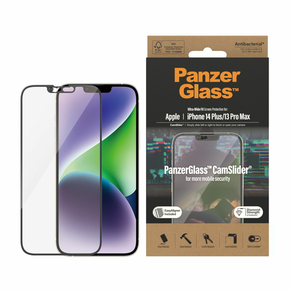 PanzerGlass 2797 protezione per lo schermo e il retro dei telefoni cellulari Pellicola proteggischermo trasparente Apple 1 pz