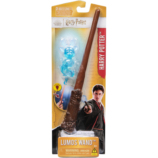 Harry Potter Wand with glowing patronus