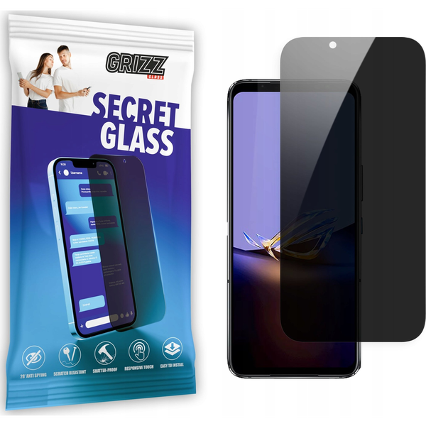  GrizzGlass Szkło prywatyzujące GrizzGlass SecretGlass do Asus ROG Phone 6D Ultimate