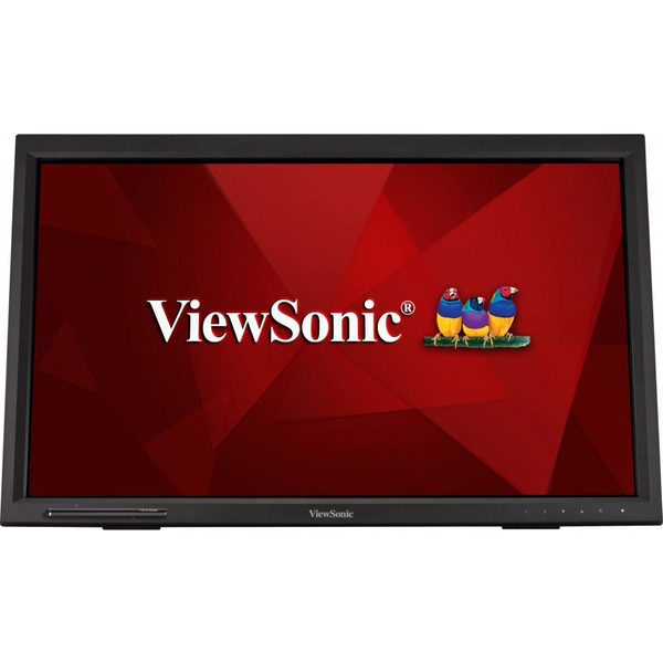 Viewsonic TD2423 computer monitor 59,9 cm (23.6") 1920 x 1080 Pixels Full HD LED Touchscreen Multi-gebruiker Zwart