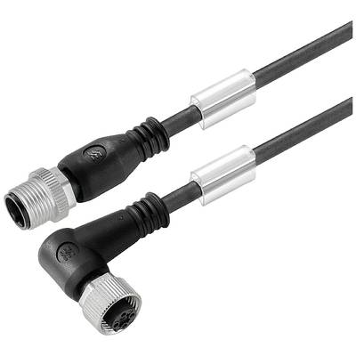 Weidmüller 9457390940 Érzékelő-/működtető csatlakozóvezeték M12 9.40 m Pólusszám: 3 1 db (9457390940)