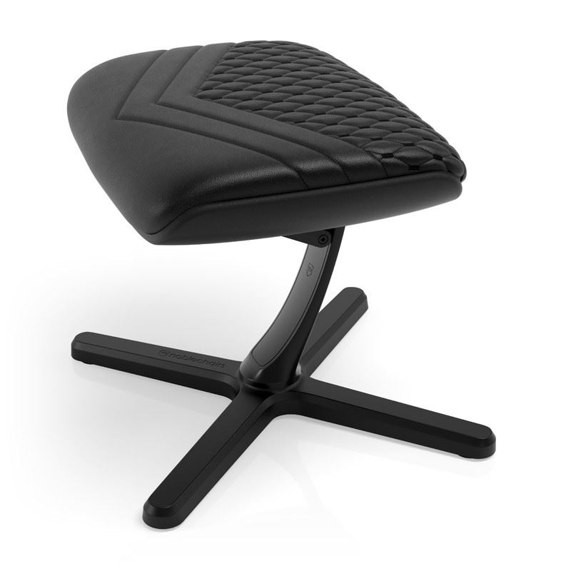 noblechairs Footrest2 bőr lábtartó fekete (NBL-FR-RL-BLK) (NBL-FR-RL-BLK)