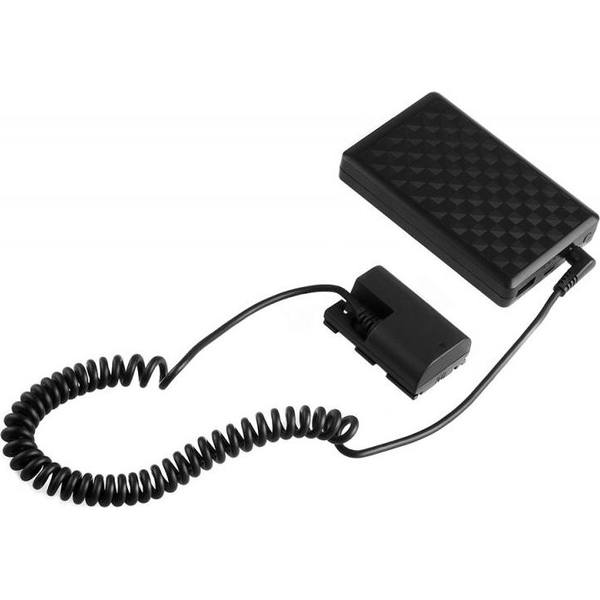 NEWELL Power Bank dummy LP-E6 Canon akkumulátor adapterrel