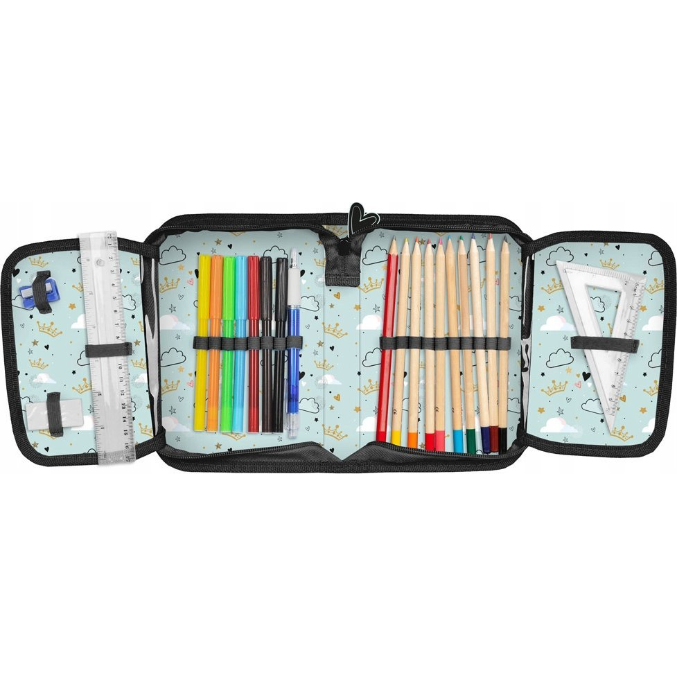 Paso Pandás Kihajtható Felszerelt Tolltartó - Rainbow (PP24PN-P001)