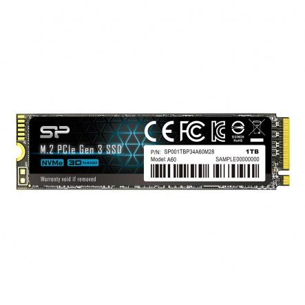 Silicon Power P34A60 M.2 1 TB PCI Express SLC NVMe (SP001TBP34A60M28)