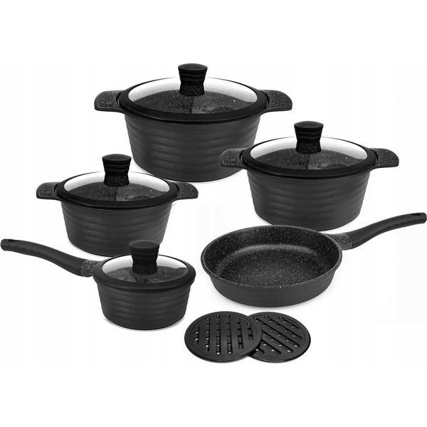 SET LONČKOV ZA PREMAZOVANJE MARMOR. 11 EL. ZILNER ZL-8513