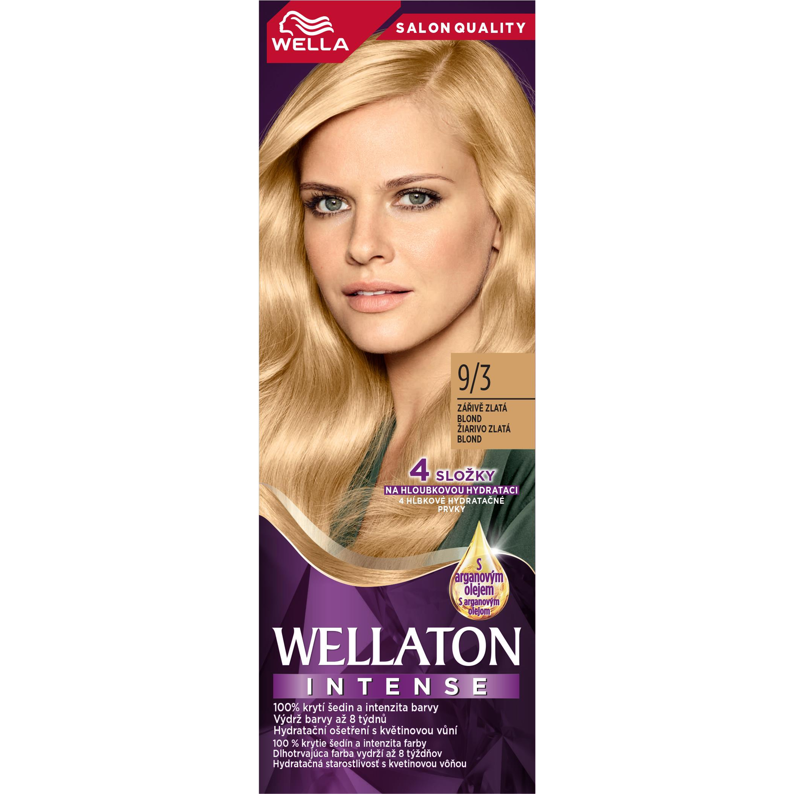 WELLA WELLATON 9/3 aranyszőke 110 ml (4056800895397)