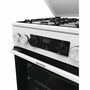Gorenje GK5C64WH Kombinált Gáz/ Elektromos Tűzhely - Fehér