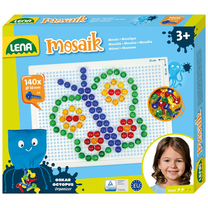 Lena 10mm Pötyi képkirakó játék - 140 darabos (35621)