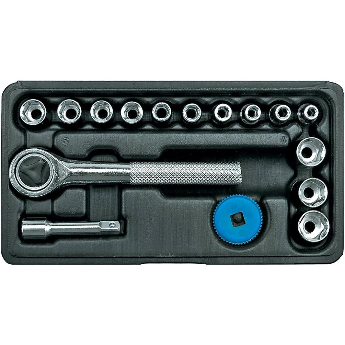 VOREL Golakészlet 1/4" 16 db (58160)