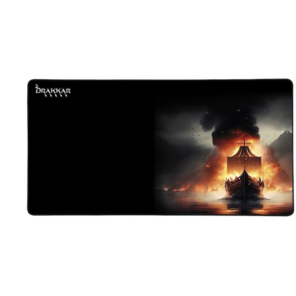 Konix Drakkar 61881123169 подложка за мишка Геймърска подложка за мишка Черен, Оранжев