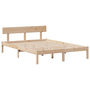 tömör fenyőfa ágykeret ágy matrac nélkül 120 x 200 cm