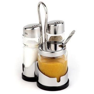 APS ECONOMIC Só-, borsszóró és mustártartó 40457 (40457)