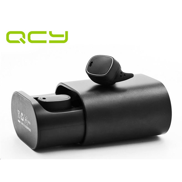 QCY T1PRO sztereo Bluetooth TRUE WIRELLESS headset dokkolóval fekete (T1PROBK)