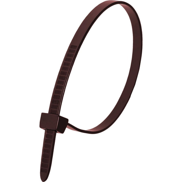  Dedra Nylonowe opaski zaciskowe brązowe 2,5x200mm (100szt.)