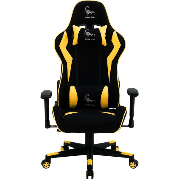 Gembird Scorpion 05X Gamer Szék Fekete/Sárga