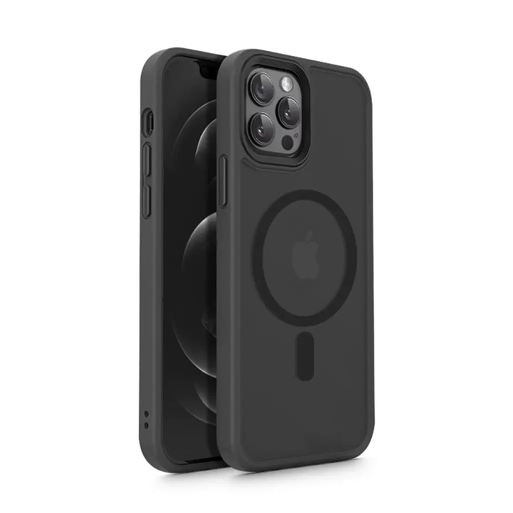 Tech-Protect Apple iPhone 12/12 Pro MagSafe tok fekete (126465) (tp126465)