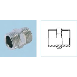  Kisan Nypel wkrętny 1/2" 36.20.21