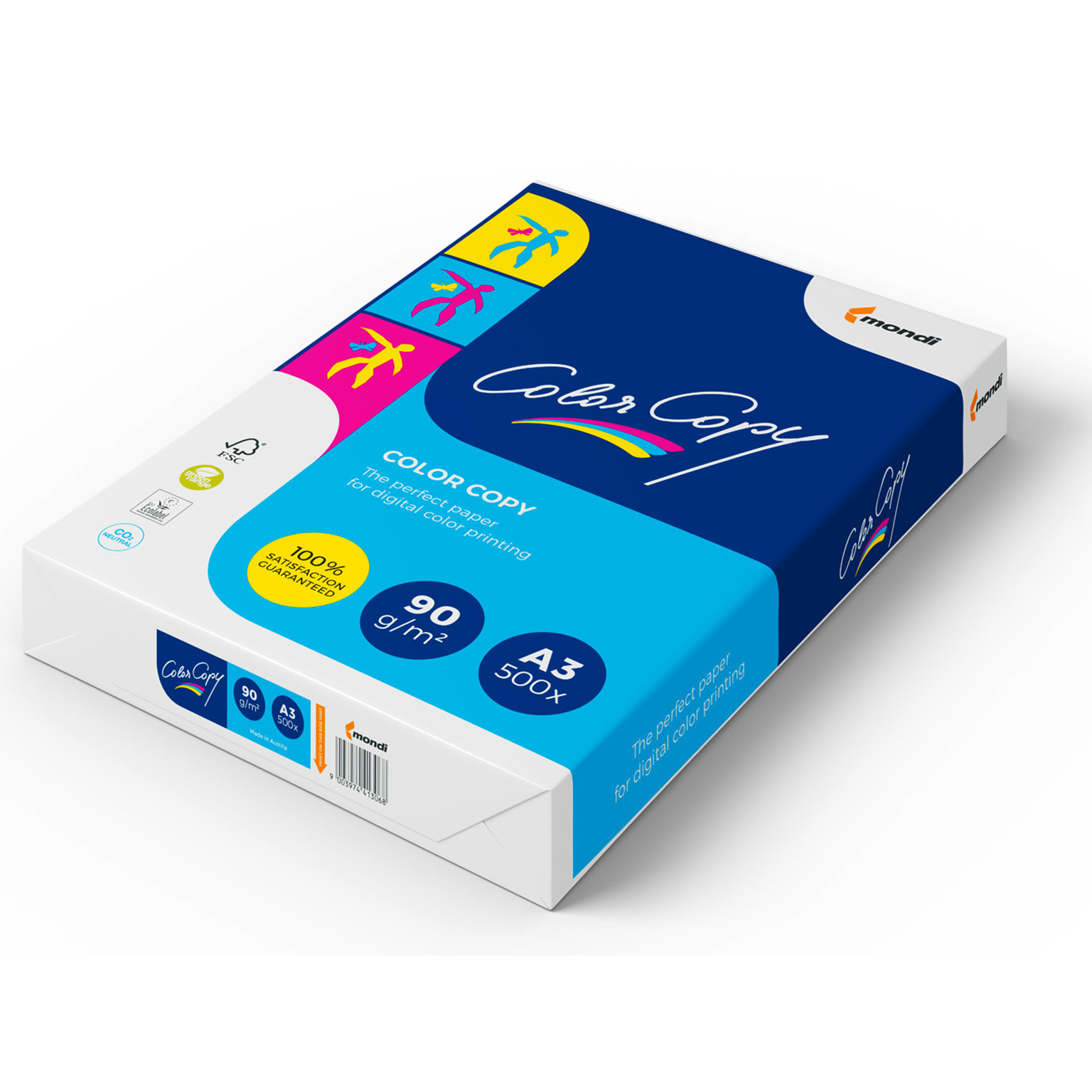 MONDI Color Copy A3 90g nyomtatópapír (500 db/csomag) (CC390)
