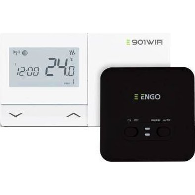 ENGO 932322661 WiFi Hőmérséklet-szabályozó E901WIFI Vezeték nélküli Felszíni szerelésű (932322661)