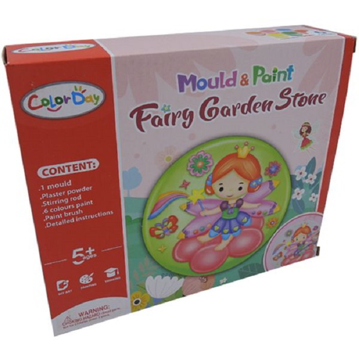 Color Day Csináld magad tündérkert gipszöntő kreatív szett (8553)