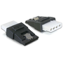 Adaptér Molex - SATA Delock 65046 čierny