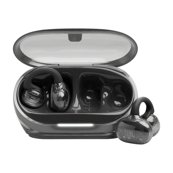 Bezdrátová sluchátka s klipem JBL Soundgear Clips, černá