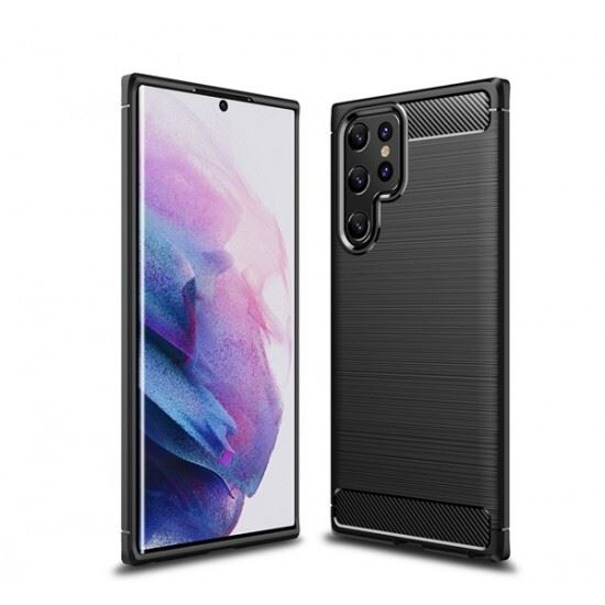 Forcell Carbon Samsung Galaxy S22 Ultra tok fekete (62621) (forcell62621)