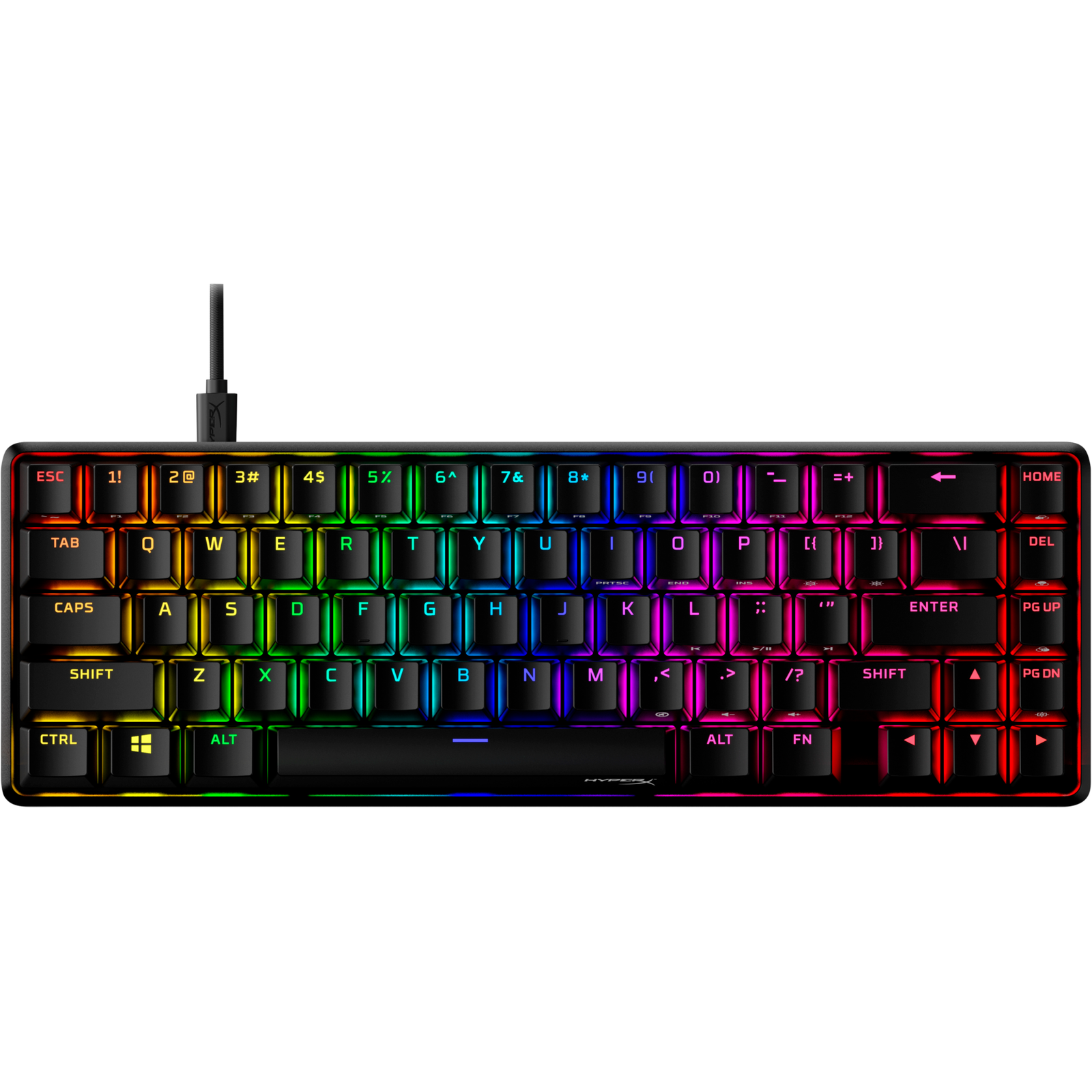 Mechanická herná klávesnica HyperX Alloy Origins 65 (56R64AA#ABA)