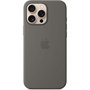 Предпазен калъф Apple Silicone Case with MagSafe за iPhone 16 Pro Max, Stone Gray