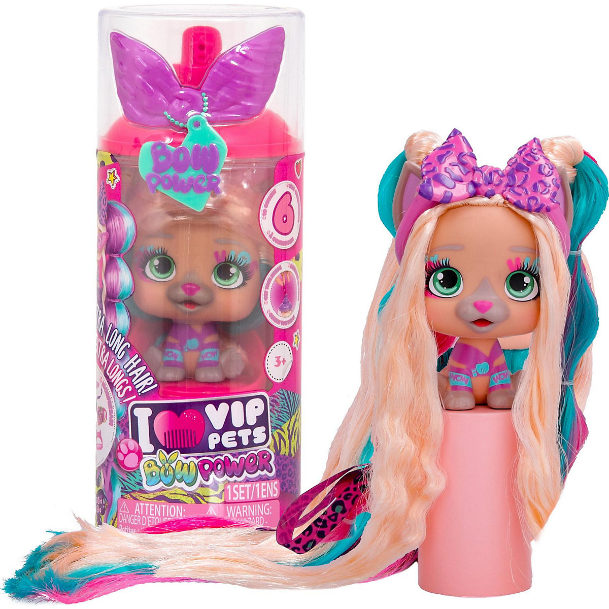 Imc Toys I Love VIP Pets Bow Power kutya figura - Kim (IMC714793)