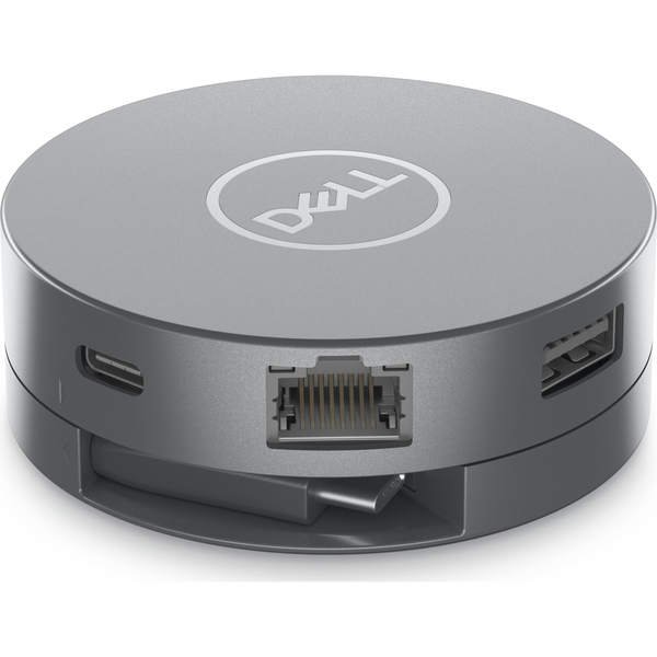 DELL DA305 Ledningsført USB 3.2 Gen 2 (3.1 Gen 2) Type-C Sølv