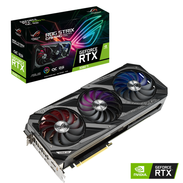 ASUS ROG -STRIX-RTX3080TI-O12G-GAMING NVIDIA GeForce RTX 3080 Ti 12 GB GDDR6X