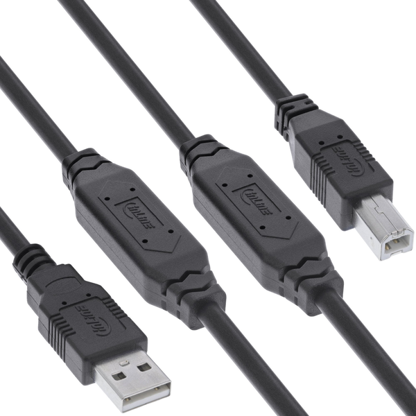 InLine 34513A cavo USB USB A USB B Nero