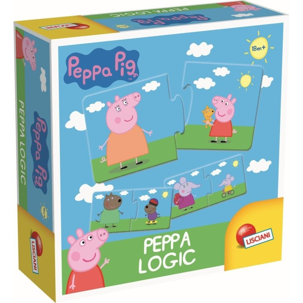 Peppa malac párosító játék - Lisciani (304-95292)