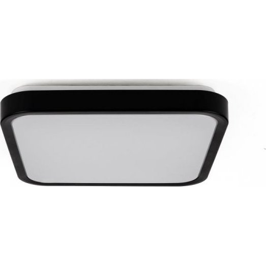 Lampa sufitowa V-TAC Plafon V-TAC 48W LED Kwadrat 42x42cm Natynkowy IP44 Czarny VT-8630B 6500K 5160lm