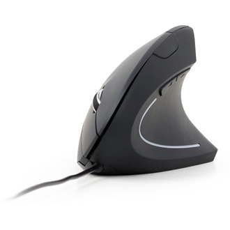 Мишка Gaming Gembird MUS-ERGO-01, Оптична, 3200 DPI, Черна