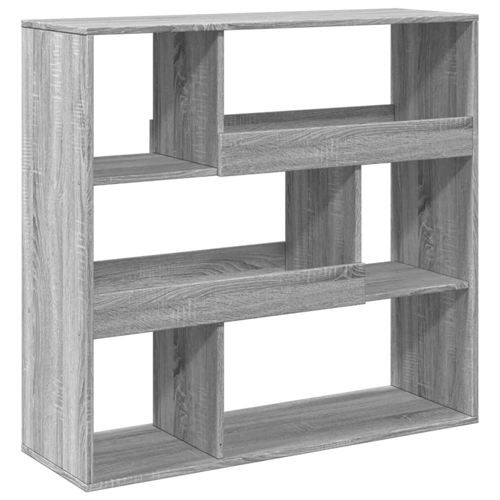 szürke sonoma színű szerelt fa könyvespolc 100 x 33 x 94,5 cm (3309479)