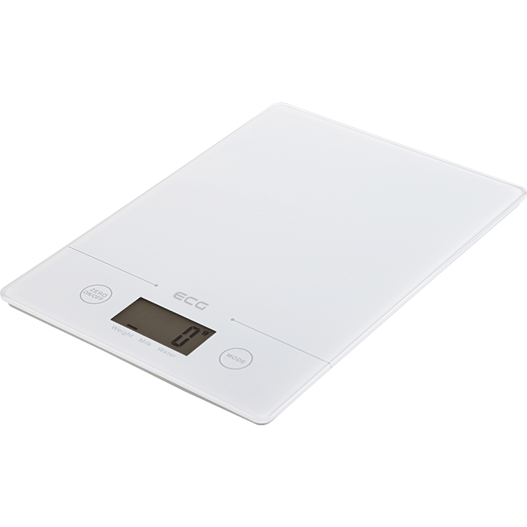 ECG KV 117 Digitális konyhai mérleg - Fehér (KV-117 WHITE)