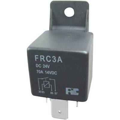 Autó relé, 1Xbe 70A(NO) FRC3A-DC12V