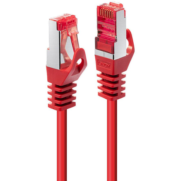Lindy 1.5m Cat.6 RJ-45 netværkskabel Rød 1,5 m Cat6 S/FTP (S-STP)