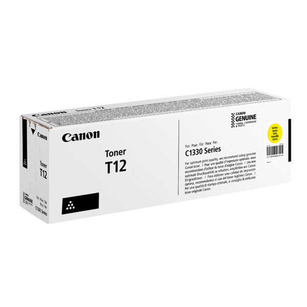 Касета с жълт тонер за Canon T12, 5300 страници