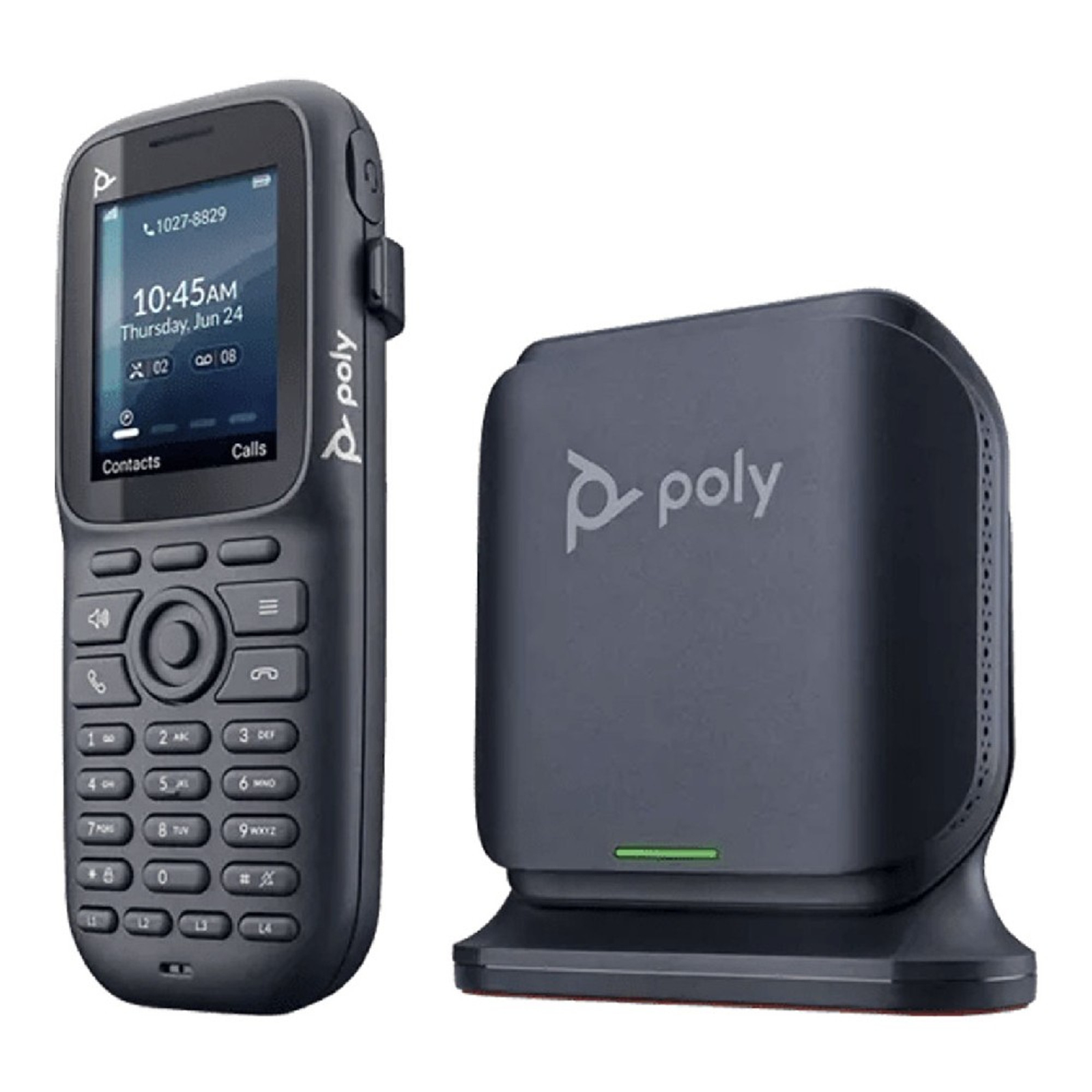 HP Poly Rove 20 DECT VoIP Telefon - Fekete (8F3E3AA#ABB)