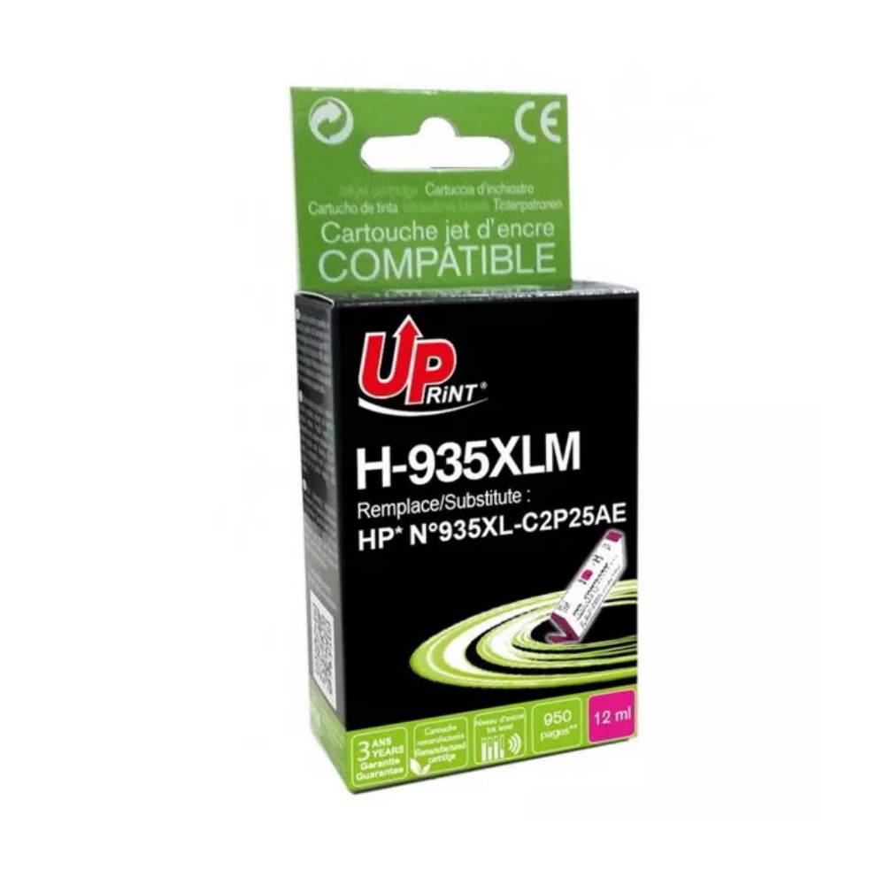 UPrint (HP 935XL) Utángyártott Tintapatron - Magenta (H-935XLM-UP)