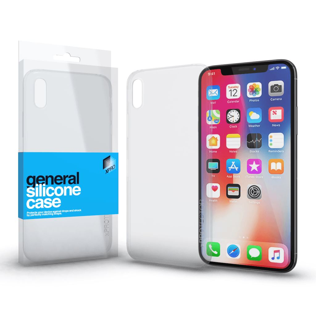 Xprotector Apple iPhone X ultra vékony (0.33mm) szilikon tok (114405) (x114405)